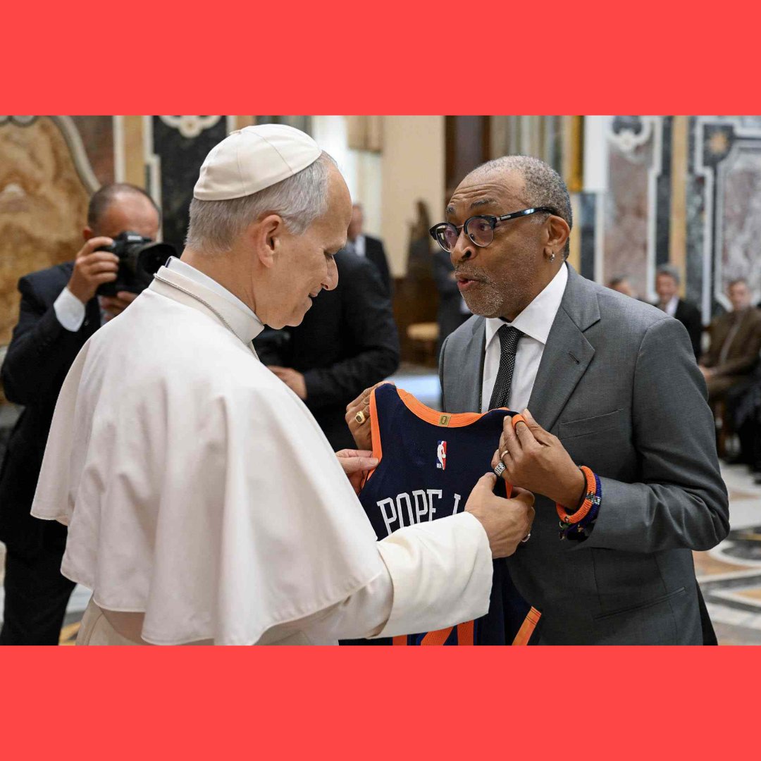 celebrityhki's tweet image. #PapaLeaoxiv exorta #CateBlanchett, #SpikeLee e #monicabellucci a confrontarem as &apos;feridas&apos; do mundo em meio ao &apos;declínio&apos; do cinema no Vaticano.