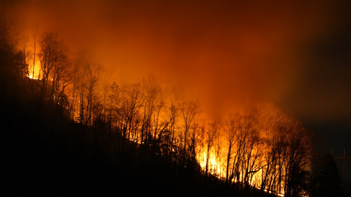A wildfire burned at least 120 acres in Western North Carolina this week 🔥

Read more: bitl.to/5Ky2

📸: Steve Ohnesorge