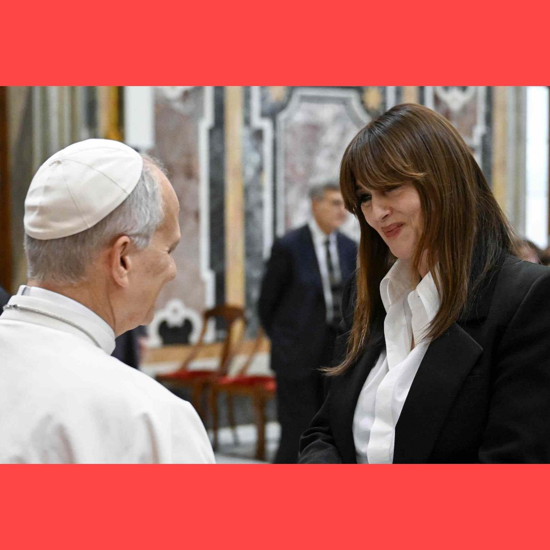 celebrityhki's tweet image. #PapaLeaoxiv exorta #CateBlanchett, #SpikeLee e #monicabellucci a confrontarem as &apos;feridas&apos; do mundo em meio ao &apos;declínio&apos; do cinema no Vaticano.