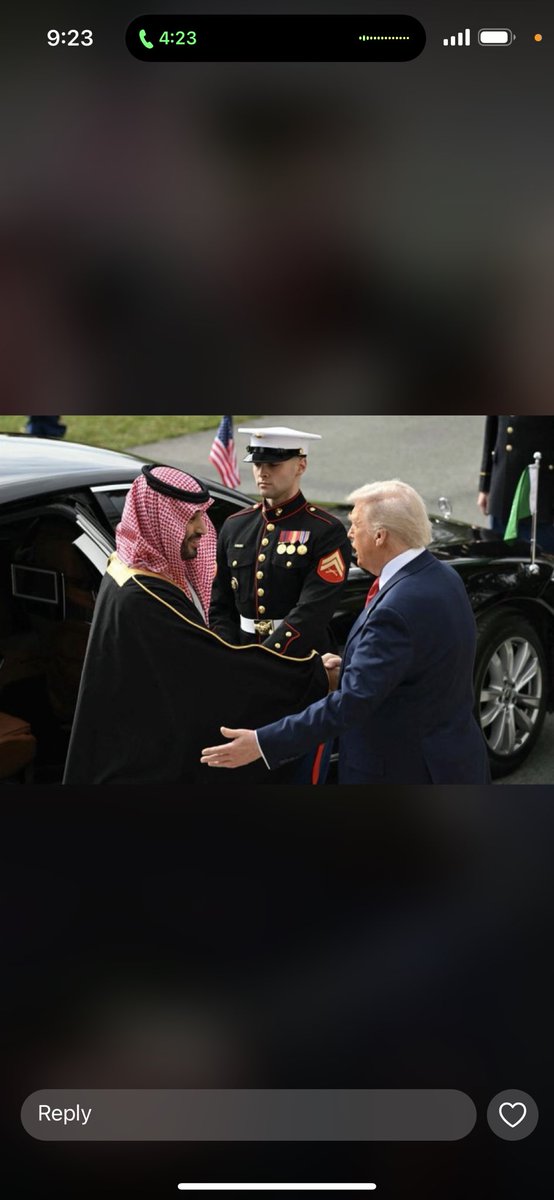 #محمد_بن_سلمان_في_واشنطن
استقبال مهيب ياليق بالسعودية 
وسمو سيدي