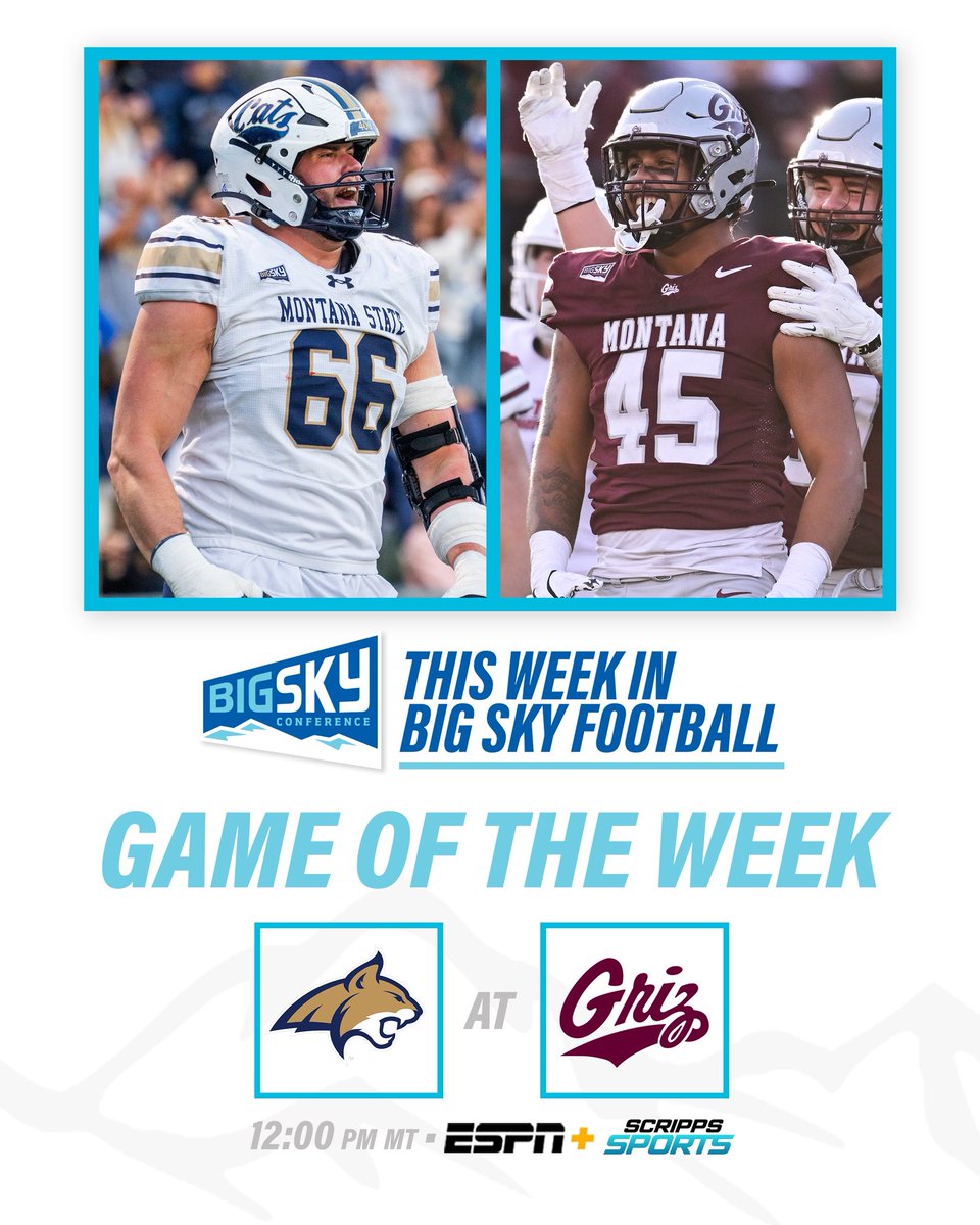 BigSkyConf's tweet image. The Big Sky Game of the Week is the one with everything at stake 🏆 👀 

#ExperienceElevated