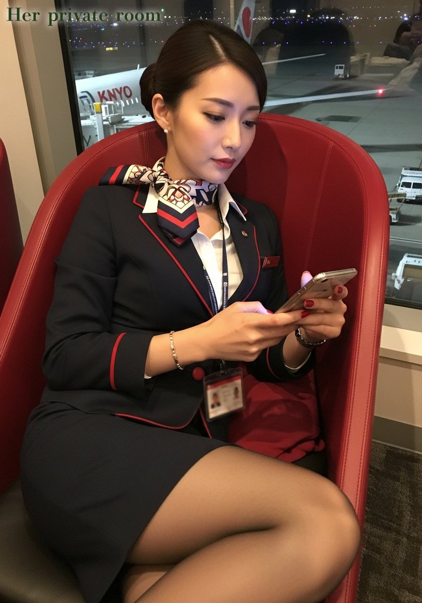 H_private_room's tweet image. 「ファミレスの割引チケット、期限切れちゃったよ（怒）My family restaurant discount coupon has expired (angry) 」#AI画像 #StableDiffusion #ImageFX #AIart #客室乗務員 #Cabinattendant