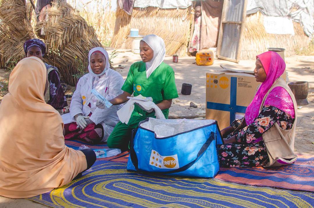 muriel_mafico's tweet photo. 📍#Borno

@UNFPANigeria expanding support in Jere LGA, Borno State to improve access to essential integrated sexual and reproductive health (#SRH)and gender-based violence (#GBV) services. Together with partners, we are improving pregnancy care, safe delivery, and access to emergency obstetric and newborn care, while continuing community outreach in IDP camps & host communities.