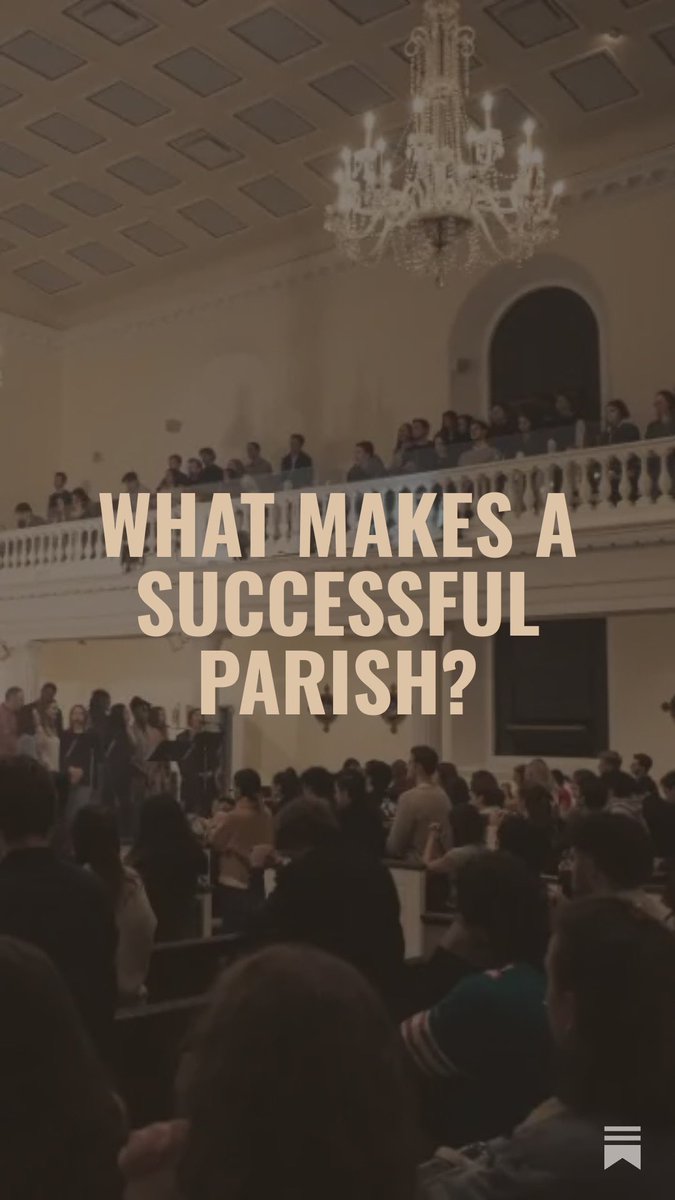 catholicpat's tweet photo. A parish in New York City tripled their young adult converts.

If you go to their website it's obvious why it's working. 

They have a few core weekly events targeted to young adults designed to help them encounter Jesus and grow in their faith.

The temptation is to copy and paste. 

"Let's do wine and theology! Let's start street evangelization!"

Don't. Here’s why.
https://t.co/8eazuDiO5x