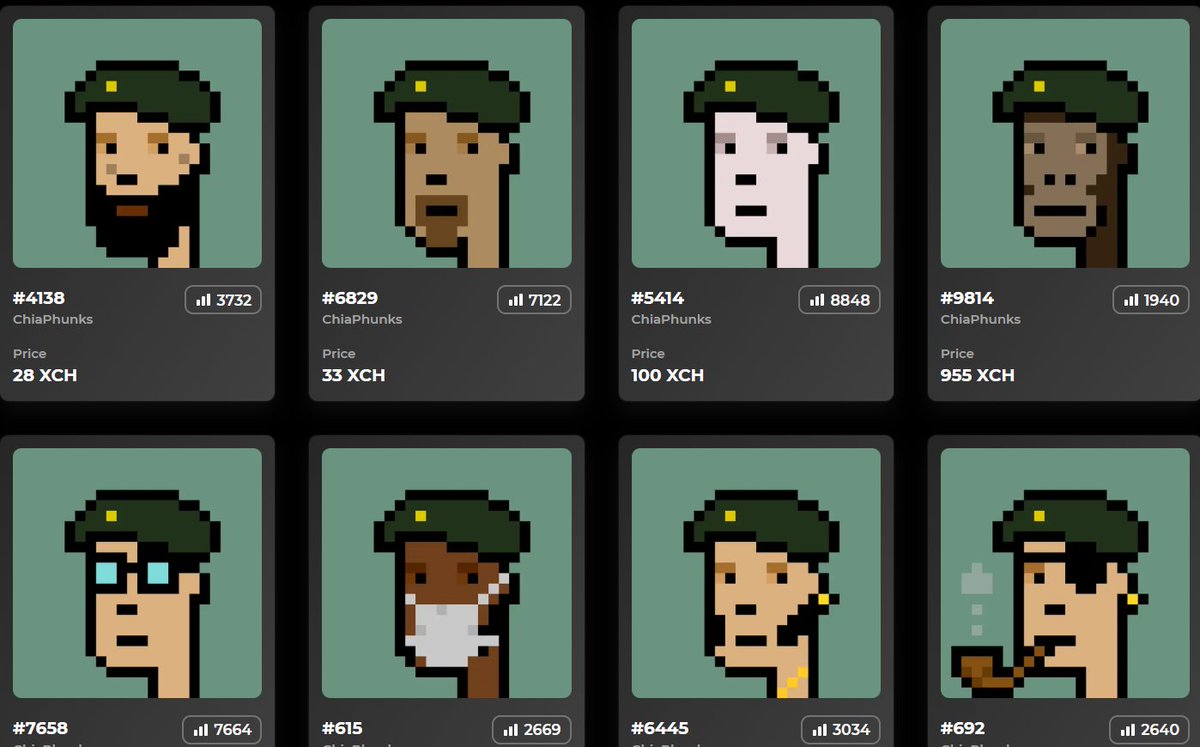 U telling me you don't even own a Chia Phunk green beret?

You're NGMI

Here... Let me help👇

mintgarden.io/nfts/6829-nft1…