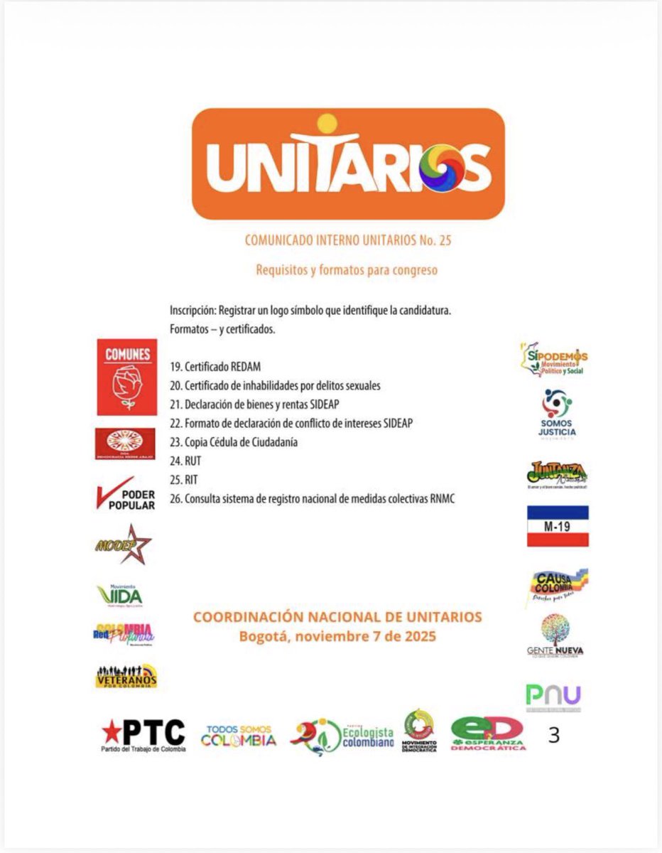 Movimiento Político Gente Nueva tweet media