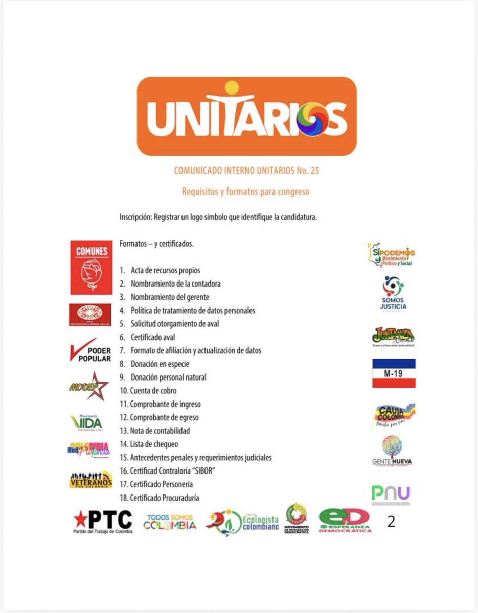 Movimiento Político Gente Nueva tweet media