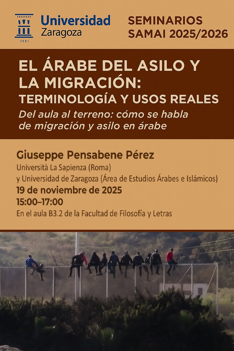 mangevi's tweet photo. Mañana recuperamos los seminarios SAMAI en Unizar con uno que promete. https://t.co/49f31l3NQr