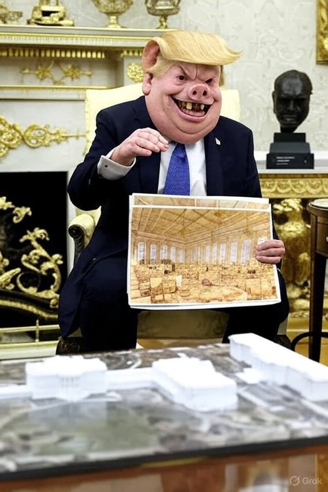 GovPressOffice's tweet image. Quiet, piggy.