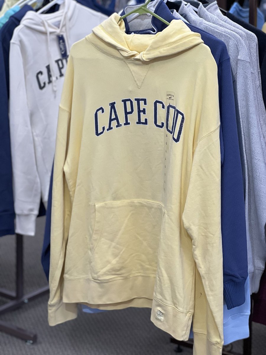This #GratiTuesday we’re giving a big shoutout to @CuffysCapeCod! 🙌 They donated some of their best-selling hoodies, tees &amp; more to Cape Abilities Thrift.

Every purchase supports our mission — and community partners like Cuffy’s make all the difference. 💙