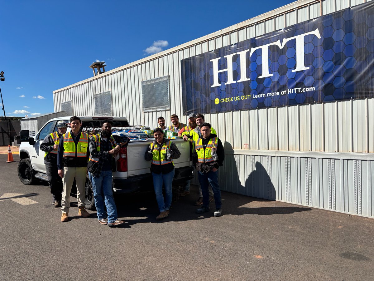 HITTContracting's tweet image. 23,439 lbs of food donated. 13 jobsites. One incredible team. 💪

Our mission critical team doubled last year’s donations for the @loudounhunger Relief Foundation — proving that when we work together, we&apos;re #IgnitingProgress.