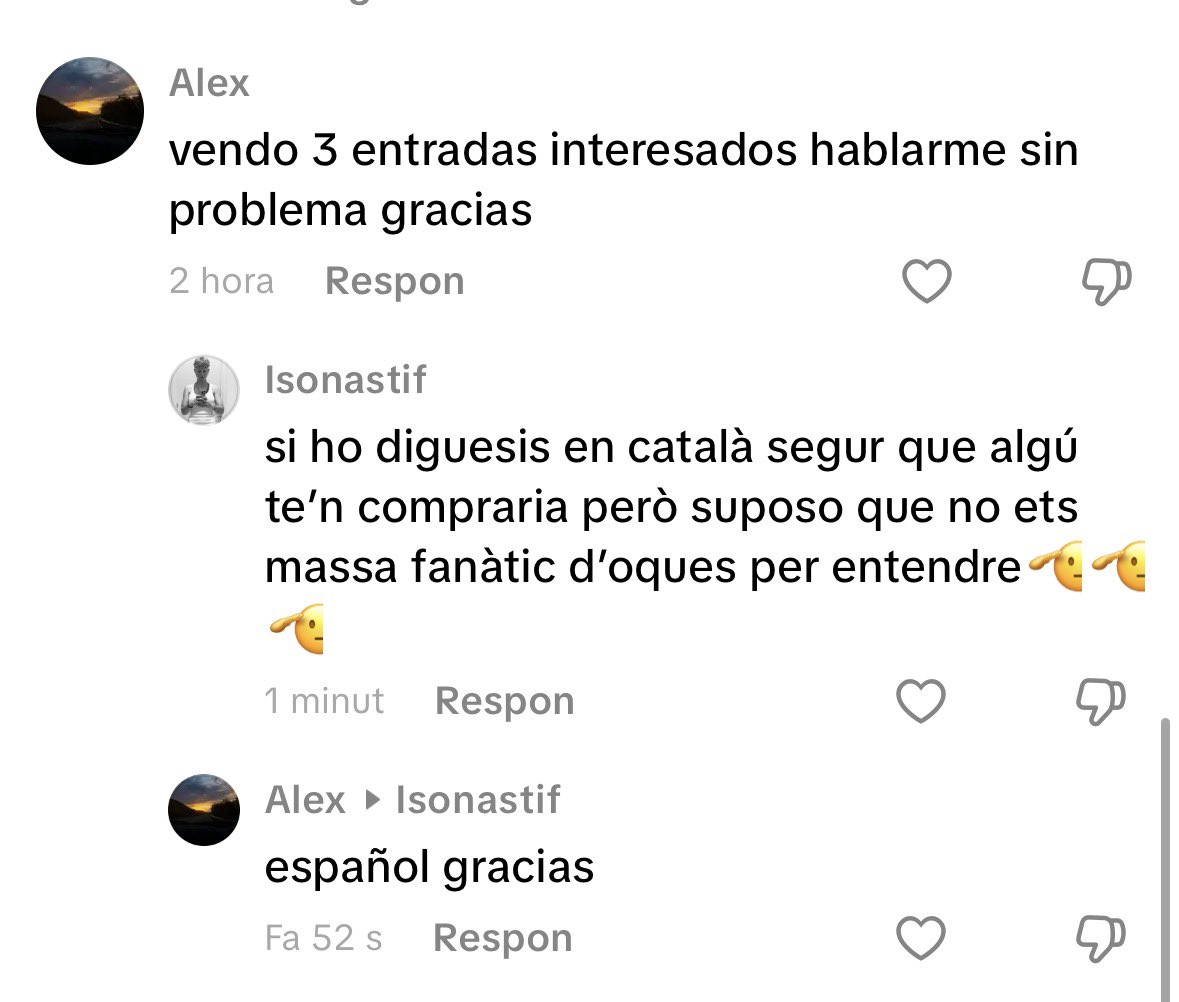 un dels no se quants que van arrasar amb les entrades per vendre-les després💖 #exposed