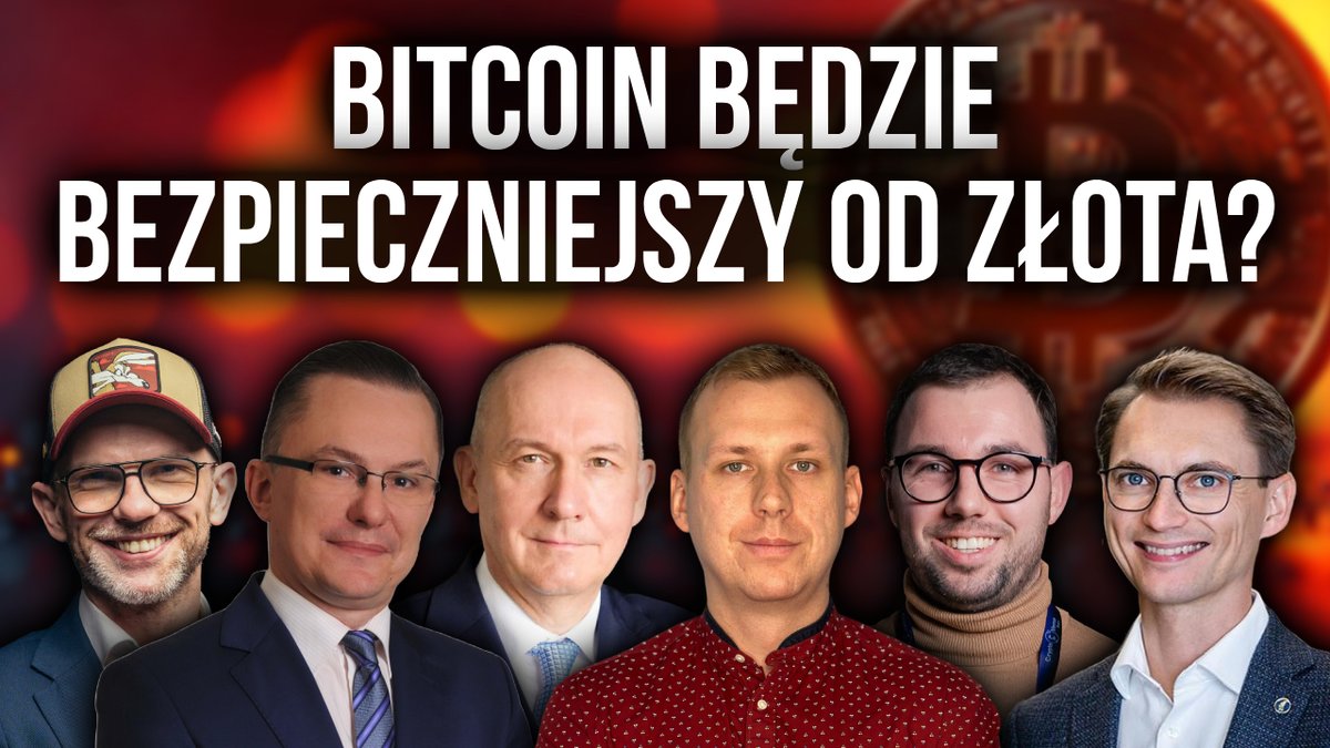 Geopolityczne napięcia, regulacje, ryzyko systemowe…
Czy #Bitcoin będzie bezpieczną przystanią czy aktywem pod ciągłym ostrzałem?

W najnowszej debacie <a href="/EKryptowalut/">Encyklopedia Kryptowalut</a> <a href="/ttusiek/">Marcin Tuszkiewicz</a> Jacek Kubrak <a href="/Flynchenberg/">Sebastian Seliga</a> <a href="/SZ_Kanga/">SZ Kanga</a> <a href="/ArekJozwiak/">Arkadiusz Jóźwiak</a> dyskutują o tym, co czeka rynek w nadchodzących latach
