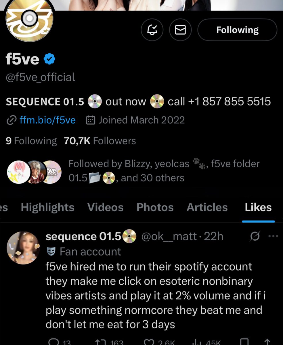 ok__matt's tweet image. . @f5ve_official ????!? are you serious