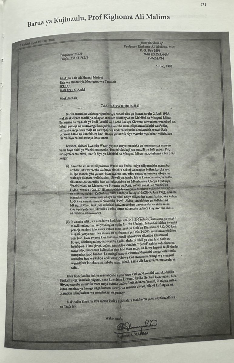 Udadisi's tweet image. #KutokaMakavazini (Chanzo: Ali Hassan Mwinyi, 2020, 471, Mzee Rukhsa: Safari ya Maisha Yangu)