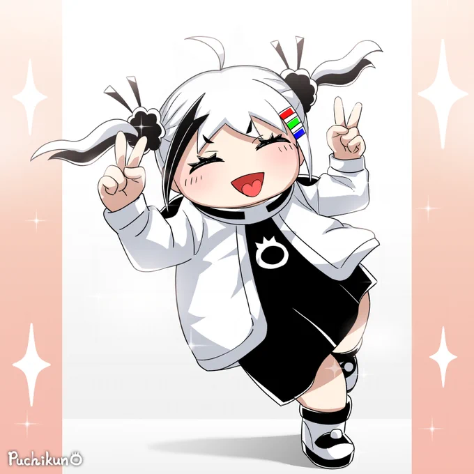 おはモノチ 「ピースピース!だっちー!」 #MonochiProject