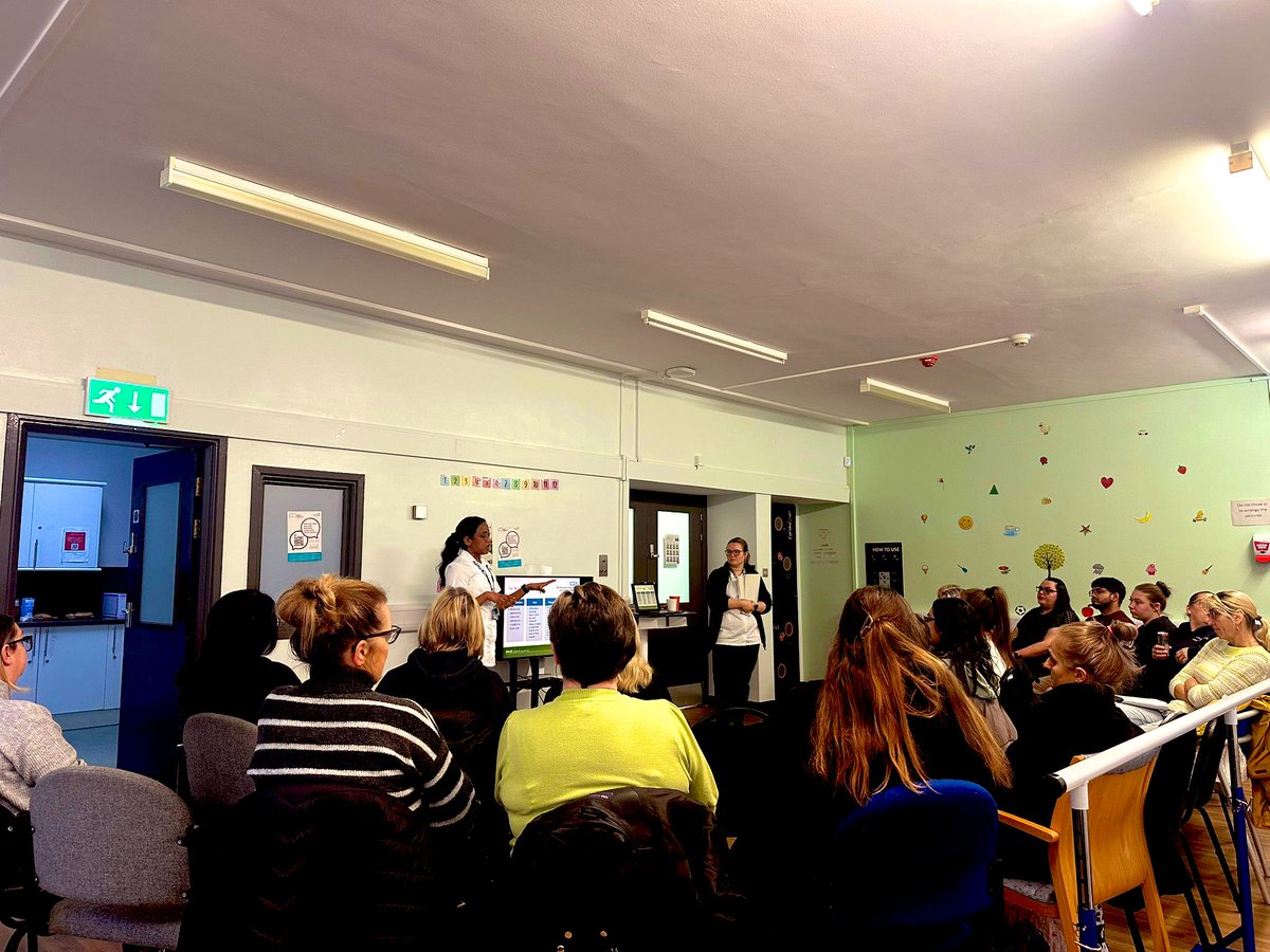 gouriSLT's tweet photo. Are you even a dysphagia practitioner SLT if you don’t hand out thickened shots at training?  

Dysphagia training for 24 hour care home staff @rdash_nhs with @jacintaecho
- strategies to promote independence
- IDDSI levels and feeding exercises 
- mental capacity &amp; EDAR https://t.co/ue4dS42n4O