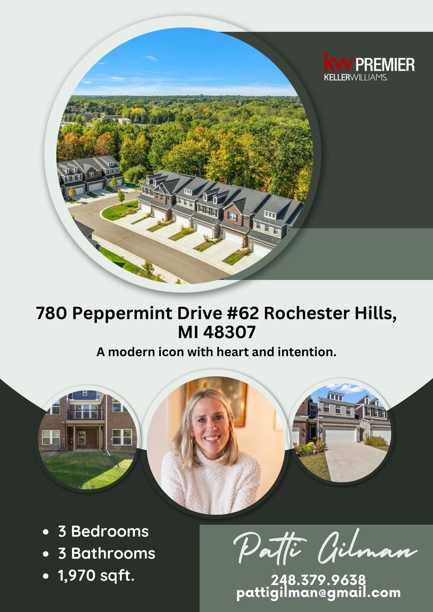 PattiGilman's tweet image. A modern icon with heart and intention.
Bold architecture meets warm, functional design in this contemporary standout. 

#RochesterHillsRealEstate #ContemporaryLiving #SmartHomeFeatures #DesignForward #ModernLuxury #EcoConsciousHome #MichiganHomes #PattiGilmanHomes