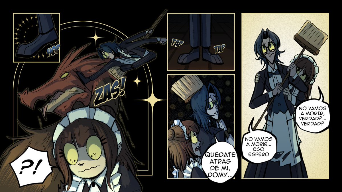 No es la versión definitiva de mi webtoon. Es una versión que iba a hacer para una convocatoria (que no participe por tiempo) y pues, si... Les dejo ya que será actualizas para webtoon
Se llama Oblivion Café
Part 1/2