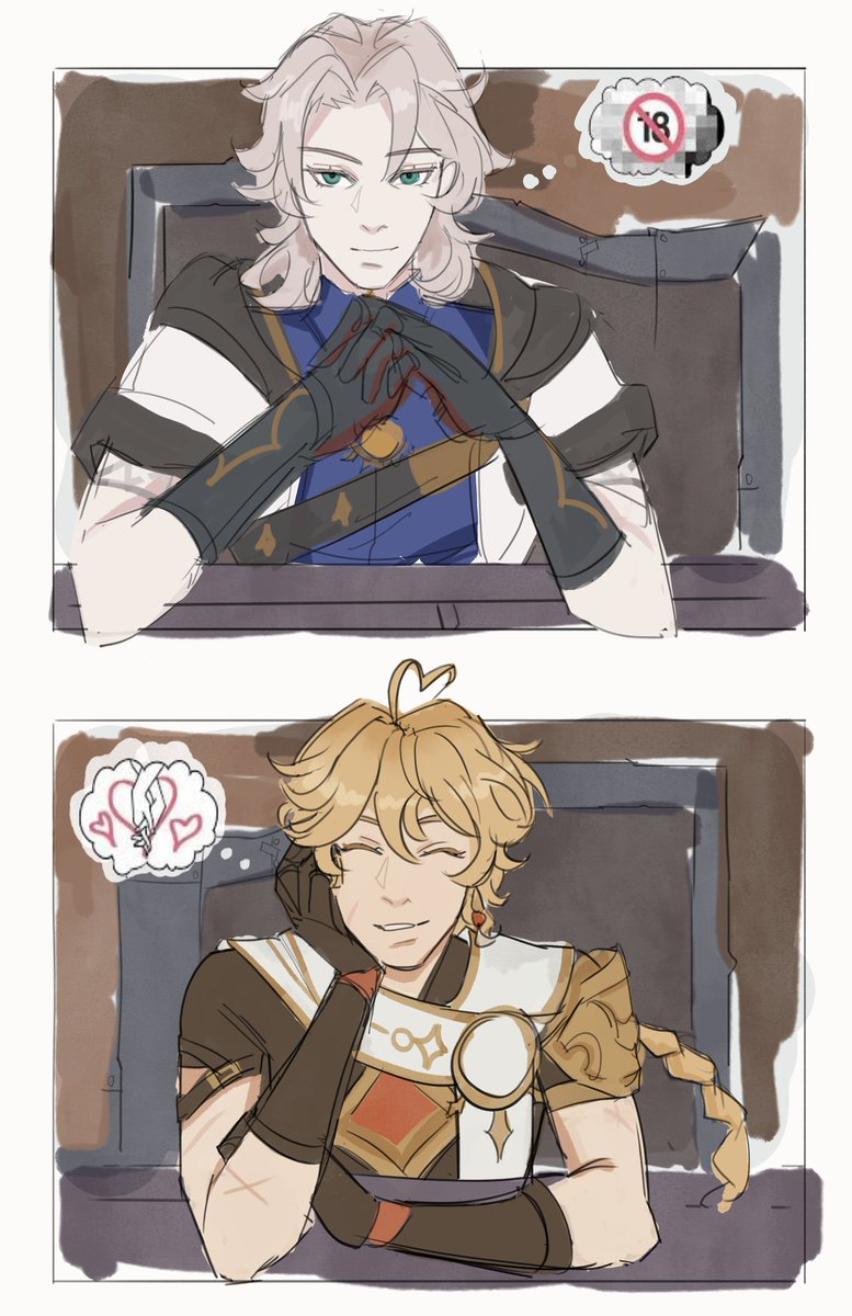 aevdraws's tweet image. nod krai reunion #Albether #Aebedo