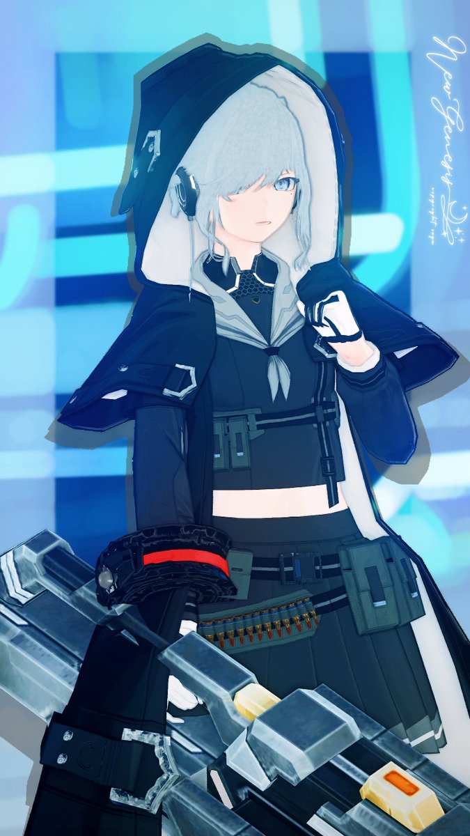 #メンテの日なのでSSを貼る #時雨ロゴ 
#PSO2NGS_SS #PSO2NGS