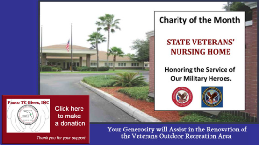 Throughout the month, donations will be collected for the State Veterans Nursing Home, which provides long-term care, particularly for veterans with dementia. Funds will enhance the rehabilitation &amp; therapy area.

<a href="/fasanomike/">Mike Fasano</a>
<a href="/GregGiordano1/">Greg Giordano</a>
