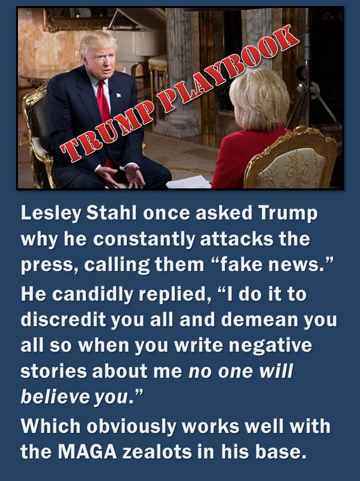 <a href="/CalltoActivism/">CALL TO ACTIVISM</a> Every time Trump calls a legitimate reporter "fake news", remember this...