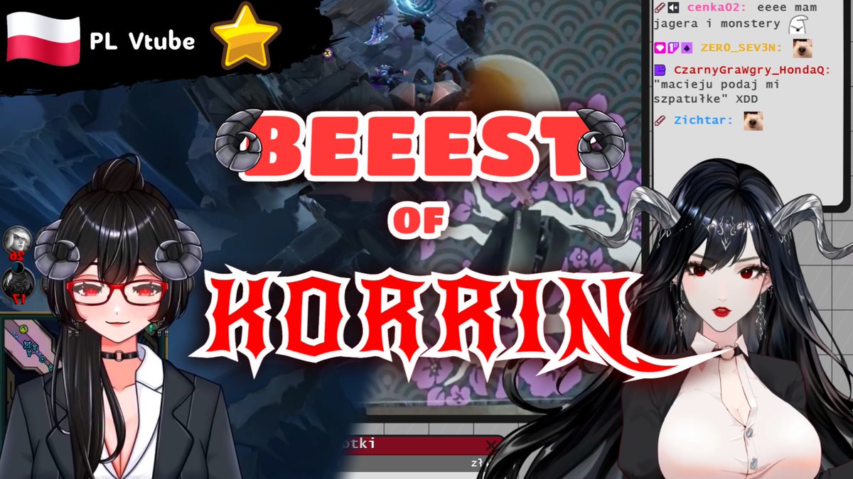 catring_montuje's tweet image. BEST OF @korrin_korrin! 🐏
youtu.be/LdWcE_TZ1c0

Kolejna z 50 subowych składanek! 🎉
(prognoza na nową już za dwa tygodnia przy takim tempie kanału 😳)

Kocham tego unhinged barana...

#vtuberpl #plvtuber #vtuber