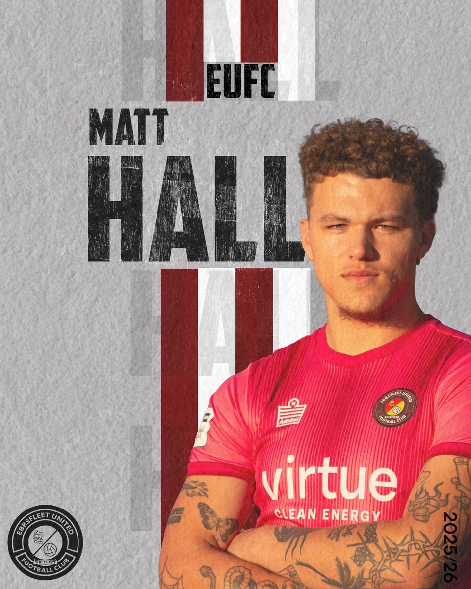 EUFCofficial's tweet image. NEW SIGNING

Ebbsfleet United have signed goalkeeper Matt Hall who most recently played for AFC Totton.

ebbsfleetunited.co.uk/keeper-in-as-f…
