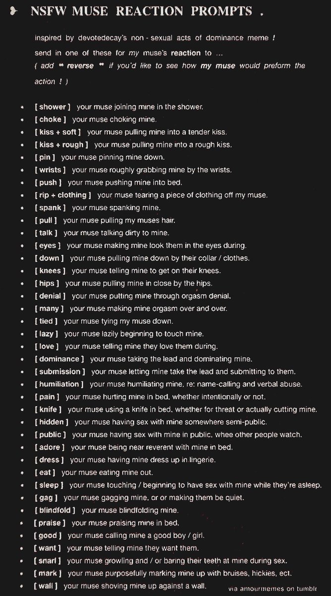 Hey there! Feel free to 🩷 and 🔁

#Lewdrp #Mvrp #Nsfwrp