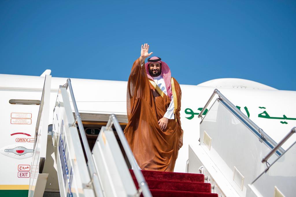 حفظك الله في حلّك وترحالك يا #ولي_العهد ،
 #قلوبنا_معك