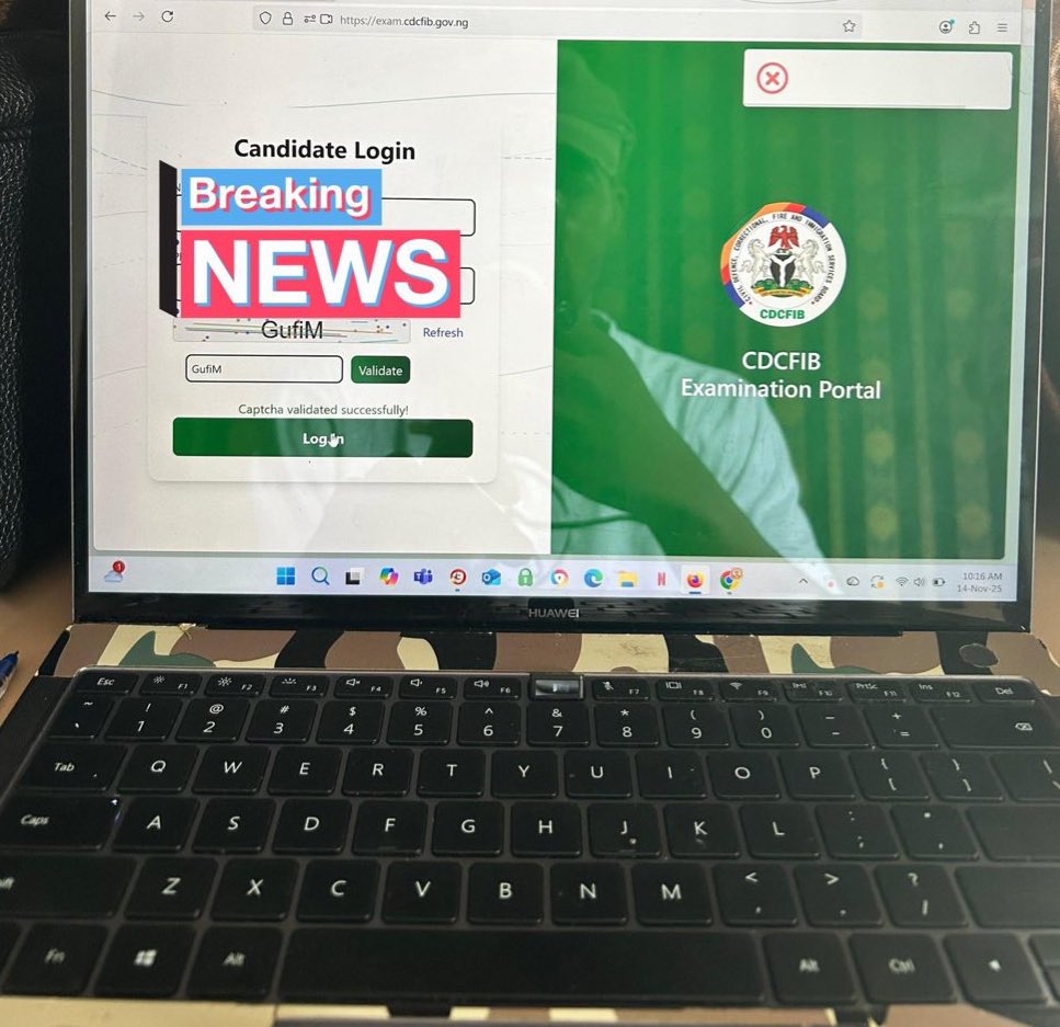 RecruitmentPq's tweet image. CDCFIB CBT

@CDCFIBNG Many candidates have reported issues during this ongoing CDCFIB CBT, especially today including:

• Missing exam links
• Internal server errors
• Questions without answer options
• Only a portion of the 40 questions displaying

These issues are…