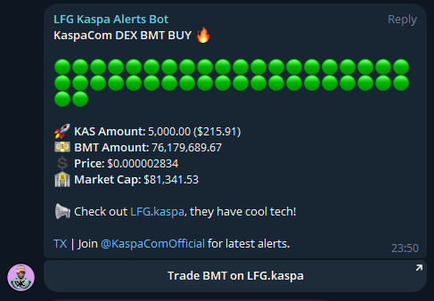 positifar1's tweet photo. WELCOME LEGENDS! $BMT $KAS
@BTC_Maxi_Tears @KaspaCom @kasplex
WE'RE STILL EARLY, ITS JUST THE BEGINNING!!!
#BMT #BITCOINMAXITEARS #KASPA #KAS #KASPLEX #KASPAECOSYSTEM #LFGKASPA https://t.co/K5bETRGOn6
