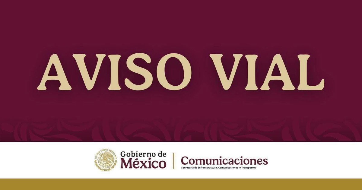 #QueNoSeTePase

🚧 Cierre de circulación en Puente Calzadas II este #Miércoles 

🔧 Por maniobras programadas, mañana, 19 de noviembre , se cerrará totalmente la circulación de 10:00 a 13:00 horas

🚗➡️ Se recomienda a quienes viajan de Minatitlán hacia Coatzacoalcos utilizar la