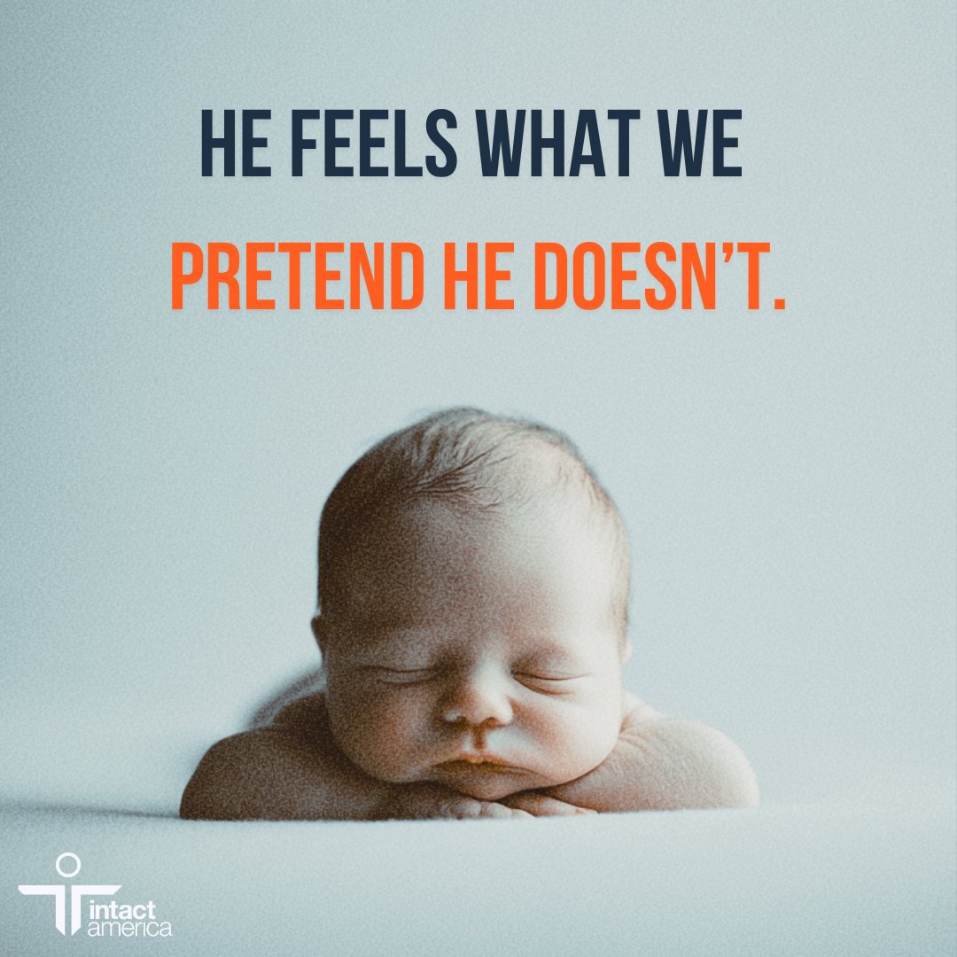 intactamerica's tweet image. He feels every moment. The only numbness is in the culture that pretends otherwise.

#IntactAmerica #EndCircumcision #ProtectChildren #BodilyAutonomy #InfantRights #HumanRights #PainIsReal #ConsentFirst #StopRoutineCircumcision #ProtectInnocence #BreakTheCycle
