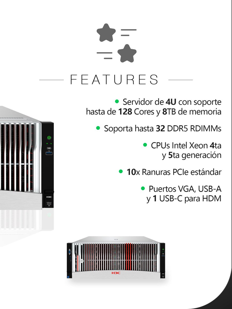 massivetechmx's tweet image. Uniserver R4300 G6
Portafolio Enterprise

Somos arquitectos de soluciones tecnológicas.

#h3c #h3cmassivetech #massivetech #uniserver #server #servidor #g6server #servidorg6
@H3CGlobal 

Contáctanos para conocer más:
📞CDMX: 559-275-9710