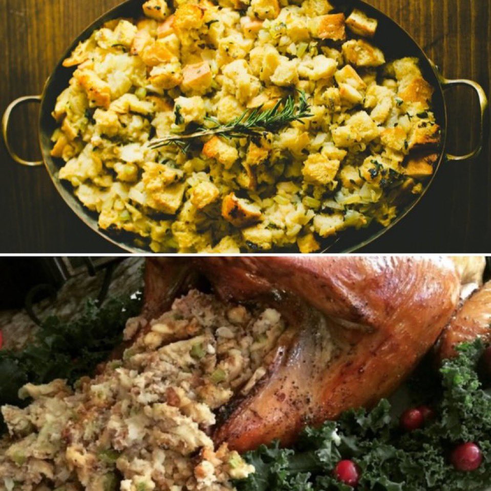 Which is better? Stuffing or Dressing 🍗 🦃 

*As usual, there is only one correct answer.