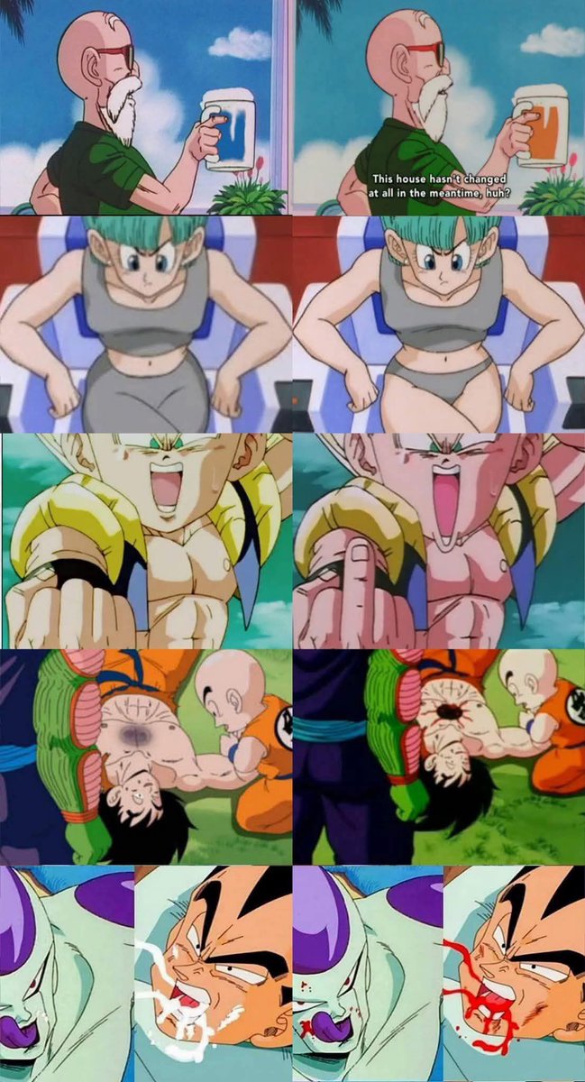 Censura de Dragon Ball Z en USA, en DBZKai y en China 🤯🫨🫣
#DragonBall