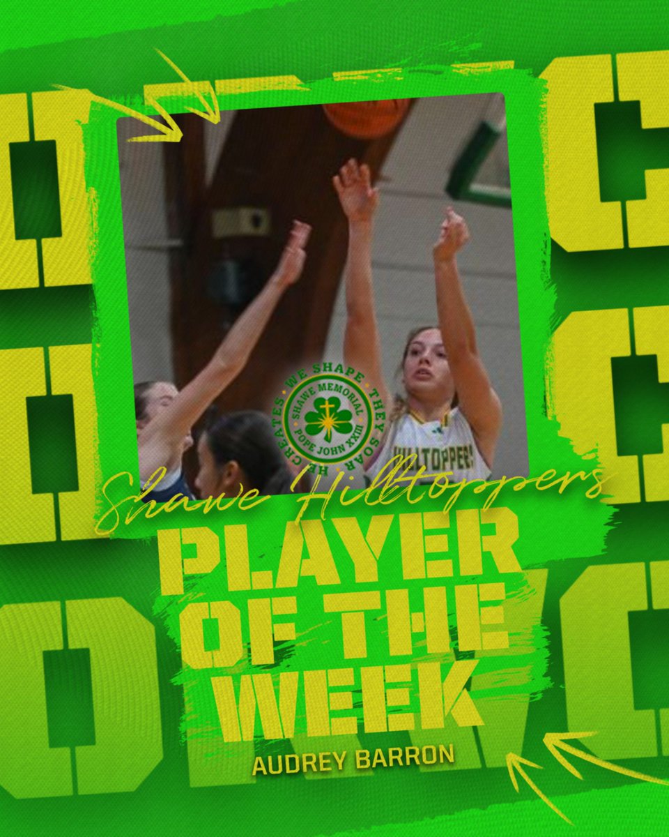 PopeaceSports's tweet image. Congratulations to Shawe&apos;s Audrey Barron for being named the Ohio River Valley Conference player of the week for November 3rd-15th!

Audrey scored her 1,000th career point in a game at Jac-Cen-Del. She also has 116pts, 25 reb, 16assists, and 4 steals in 4 games!

#GoToppers