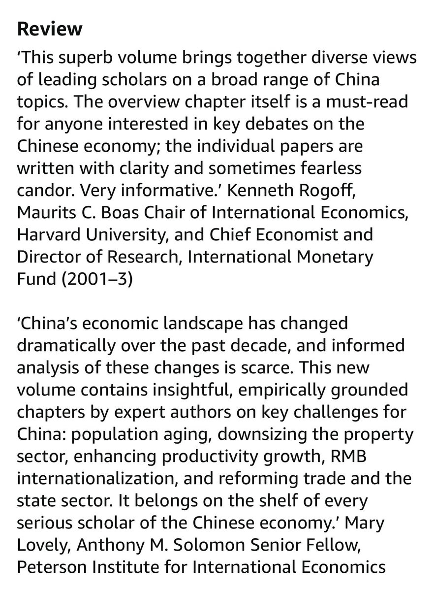 HanmingF's tweet image. The book “The Arc of the Chinese Economy&quot; (co-edited with Marshall Meyer) is now available at: Cambridge University Press (Discount code: TAC25) 

cambridge.org/9781009649360

Also at Amazon: amazon.com/Arc-Chinese-Ec… for immediate shipping.