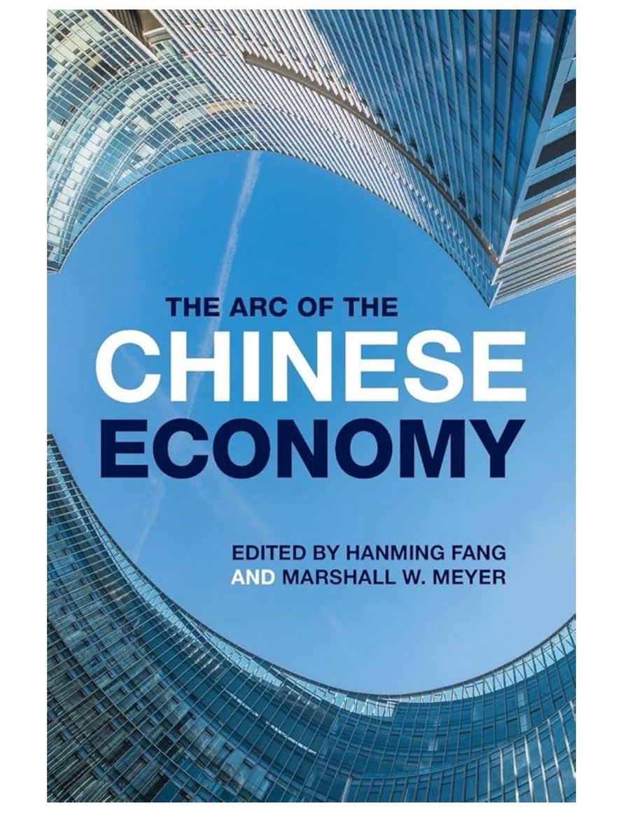 HanmingF's tweet image. The book “The Arc of the Chinese Economy&quot; (co-edited with Marshall Meyer) is now available at: Cambridge University Press (Discount code: TAC25) 

cambridge.org/9781009649360

Also at Amazon: amazon.com/Arc-Chinese-Ec… for immediate shipping.