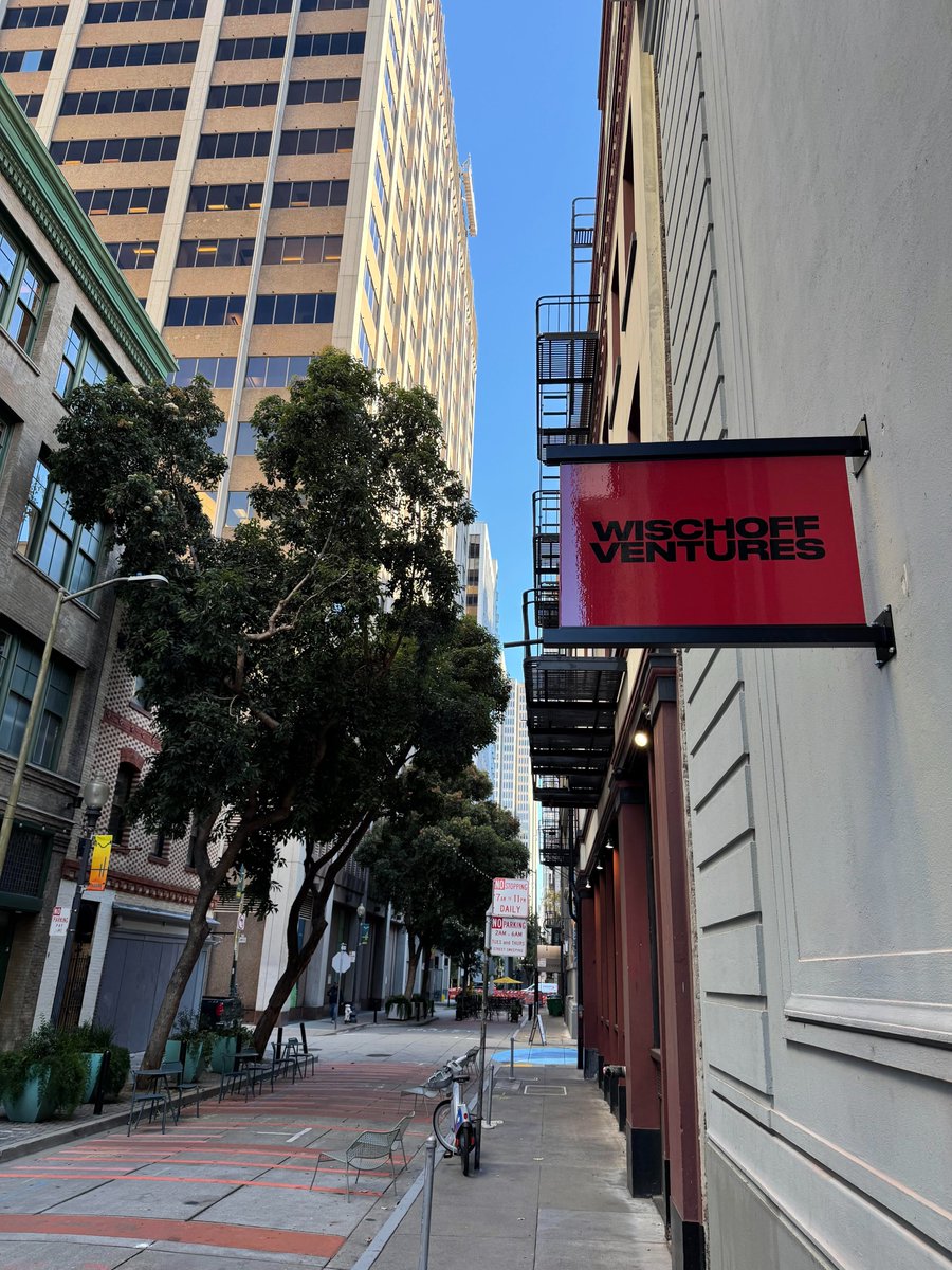 NWischoff's tweet image. Over nine years ago I moved to SF to work at Citigroup as an analyst. I thought an 80k salary was life changing. Shared a 5 bedroom/1 bathroom apartment with 4 girls I met on Craigslist. Today I watched a sign with my VC firms name on it be put up outside of my new office just…