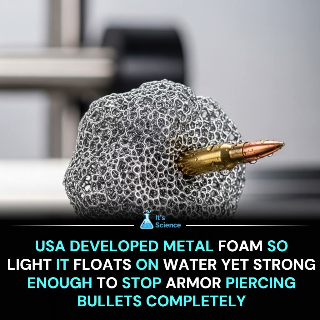 wmthomason's tweet photo. #NCSU #USA #MaterialsScience #MetalFoam #ArmorTechnology #DefenseInnovation #LightweightMaterials #BulletproofTech #CompositeManufacturing #MilitaryTechnology #EngineeringBreakthrough https://t.co/F4kmOfIxgC