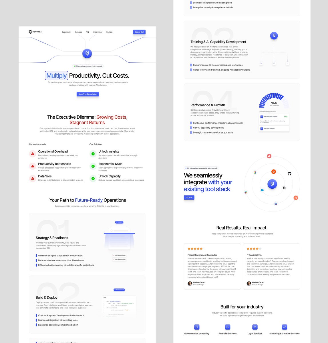 Skirook's tweet image. This year I&apos;ve worked on 20+ projects so far 🔥

- 8 Landing Page designs
- 4 Product designs
- 4 Website designs (4-5 pages)
- 3 App designs
- 3 Logo designs
- 2 Framer Dev
- 1 UX research-specific project

What about you?