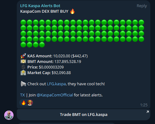 positifar1's tweet photo. WELCOME LEGENDS! $BMT $KAS
@BTC_Maxi_Tears @KaspaCom @kasplex
WE'RE STILL EARLY, ITS JUST THE BEGINNING!!!
#BMT #BITCOINMAXITEARS #KASPA #KAS #KASPLEX #KASPAECOSYSTEM #LFGKASPA https://t.co/K5bETRGOn6