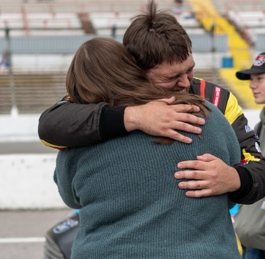 This was the first picture my photographer got after I got out of the car at the end of my first race, but it's safe to say it was my favorite of the entire season. Nashville was the result of nearly half a years' worth of effort. Between my Daytona test deal falling through at