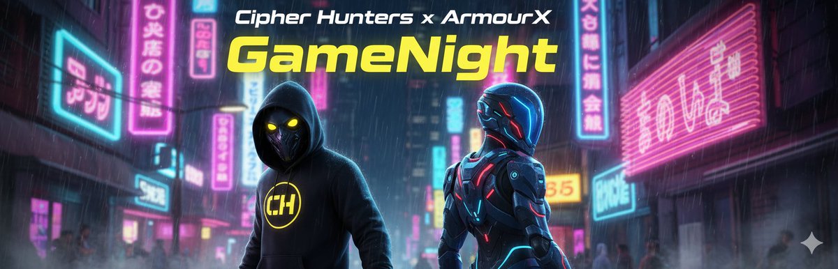 CHGuild_'s tweet image. 🎮 Game Night x ArmourX !

Join us for an awesome Game Night in the Cipher Hunter server with @PlayArmourX  by @Triumph_Games  
🔥 Prizes:

- 100$ USDT
- Starter Pack Promo Code – everyone can redeem 💸
- ArmourX Genesis NFT – best score in Endless mode 🏆
- ArmourX Clones…