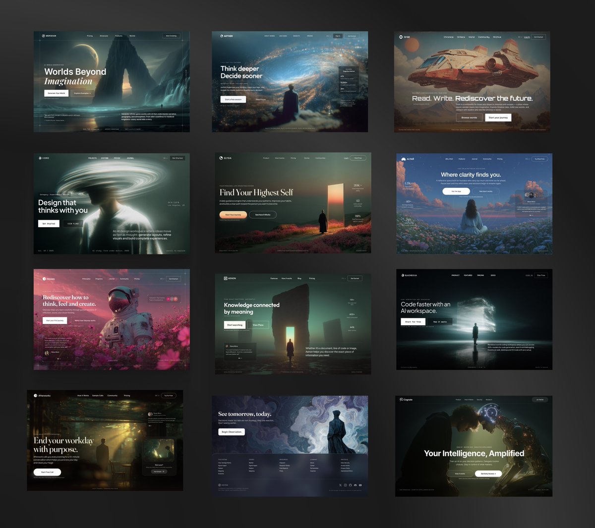 My design explorations brought:
- 4 active clients (all from X)
- 1,000+ followers
- 400k+ impressions 
in 4 weeks.

Here's how I generate the perfect visuals for my designs with <a href="/midjourney/">Midjourney</a> : full step-by-step process with prompts🧵