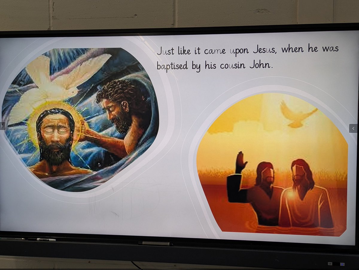 Great listening, drama &amp; symbolic artwork with year 3 classes <a href="/ToftwoodFedera1/">@ToftwoodFederation ❤️</a> today, deepening understanding of what Trinity means to Christians.