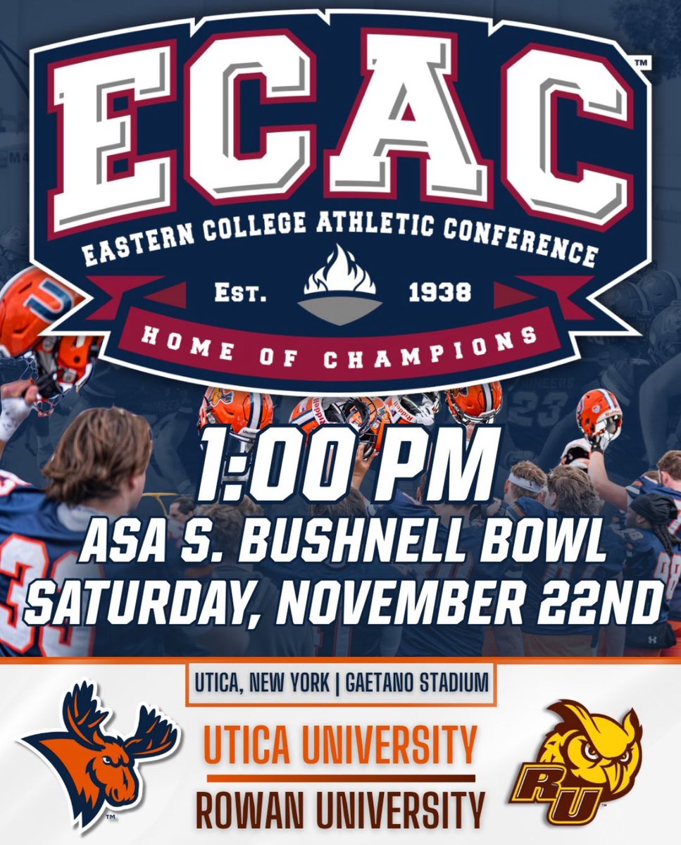 Future Pioneers we are excited to announce that we are hosting the 2025 ASA S. Bushnell Bowl vs Rowan University please reach out to <a href="/CoachKaires/">Matt Kaires</a> if you are interested in attending!! 

The event will start at 12:00pm EST we look forward to having U!

#fearit